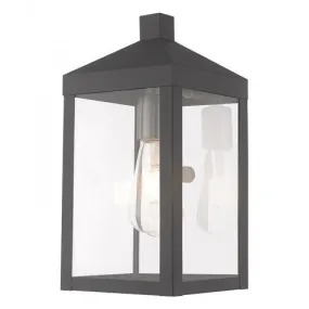 1 Lt Scandinavian Gray Wall Lantern