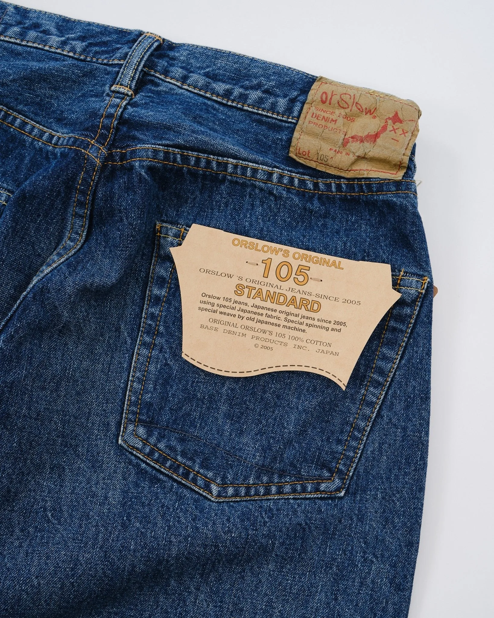 105 Standard Fit 5 Pocket Denim 2 Year Wash