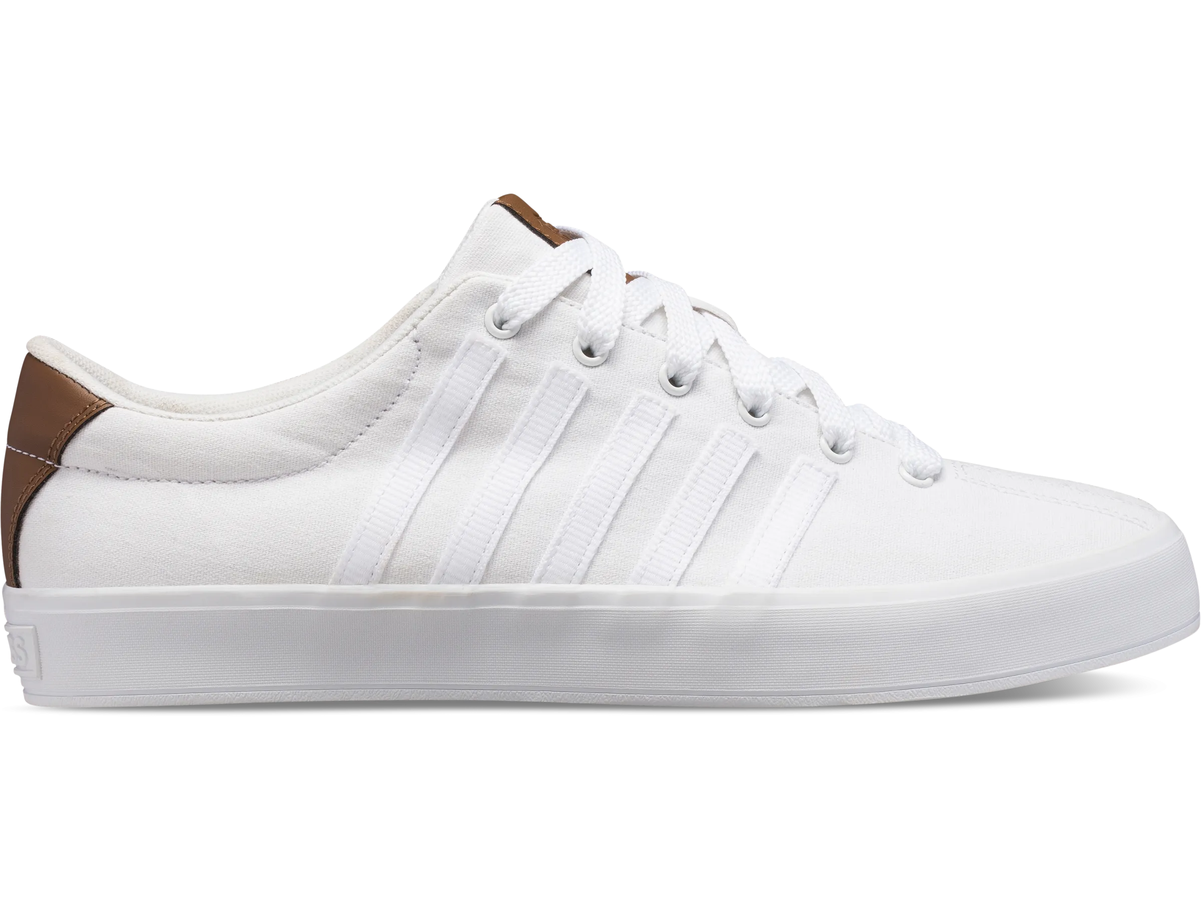 76598-129-M | COURT PRO II VULC | WHITE/BISON/WHITE