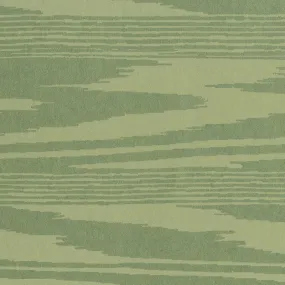 Abstract Tone on Tone Wallpaper in Lime Green