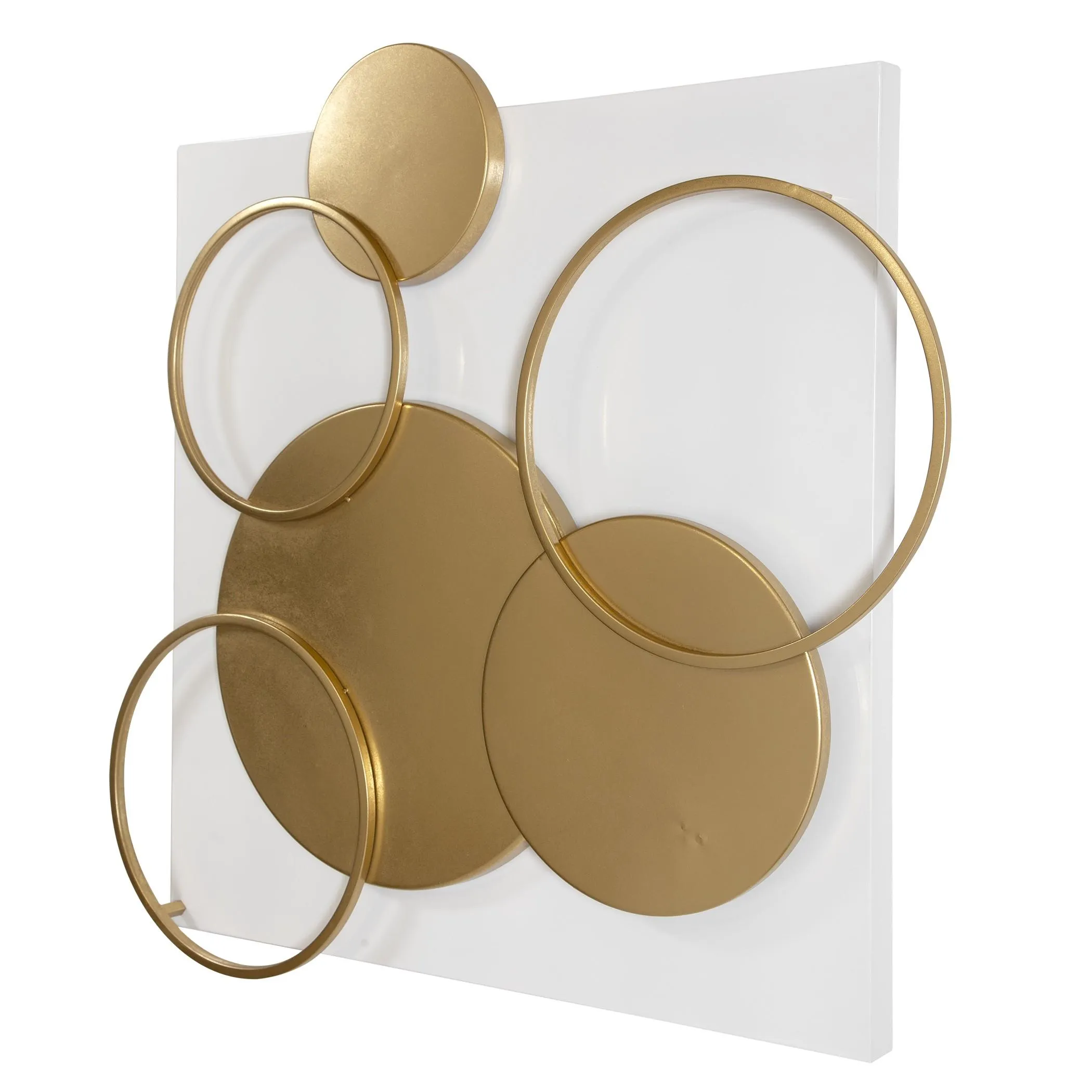 Adagio Golden Disk Wall Art