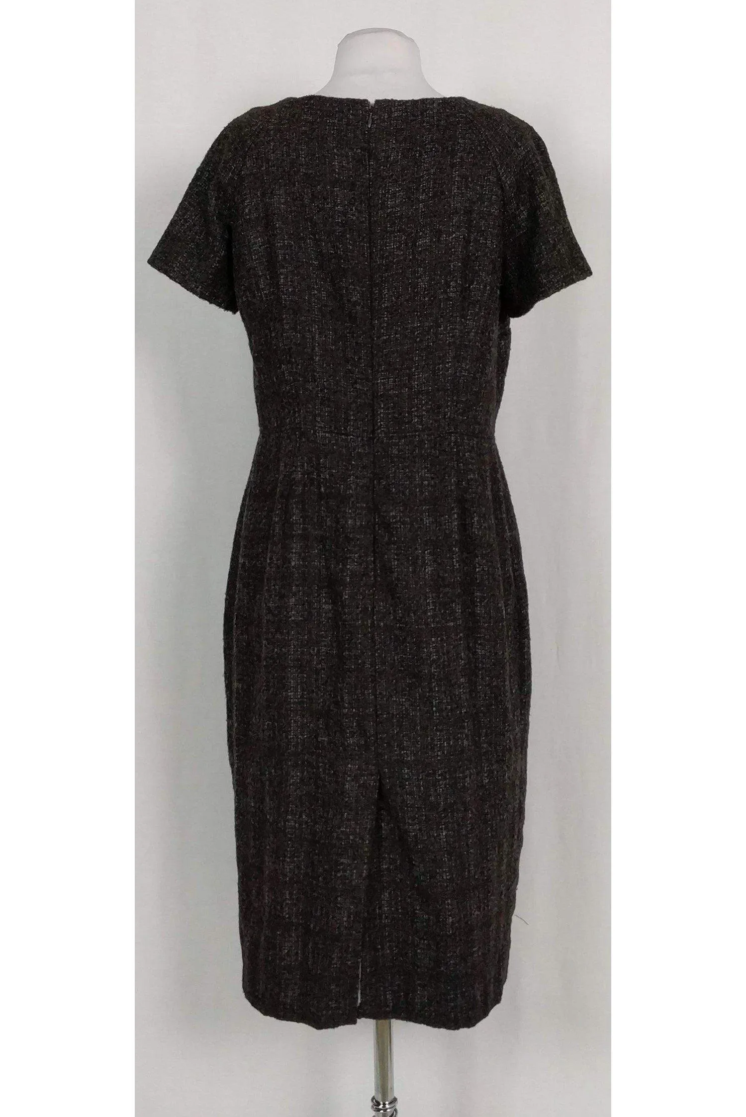 Agnona - Brown Alpaca Dress Sz 12