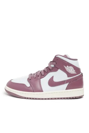 Air Jordan Womens 1 'Pure Platinum/Sky J Mauve'