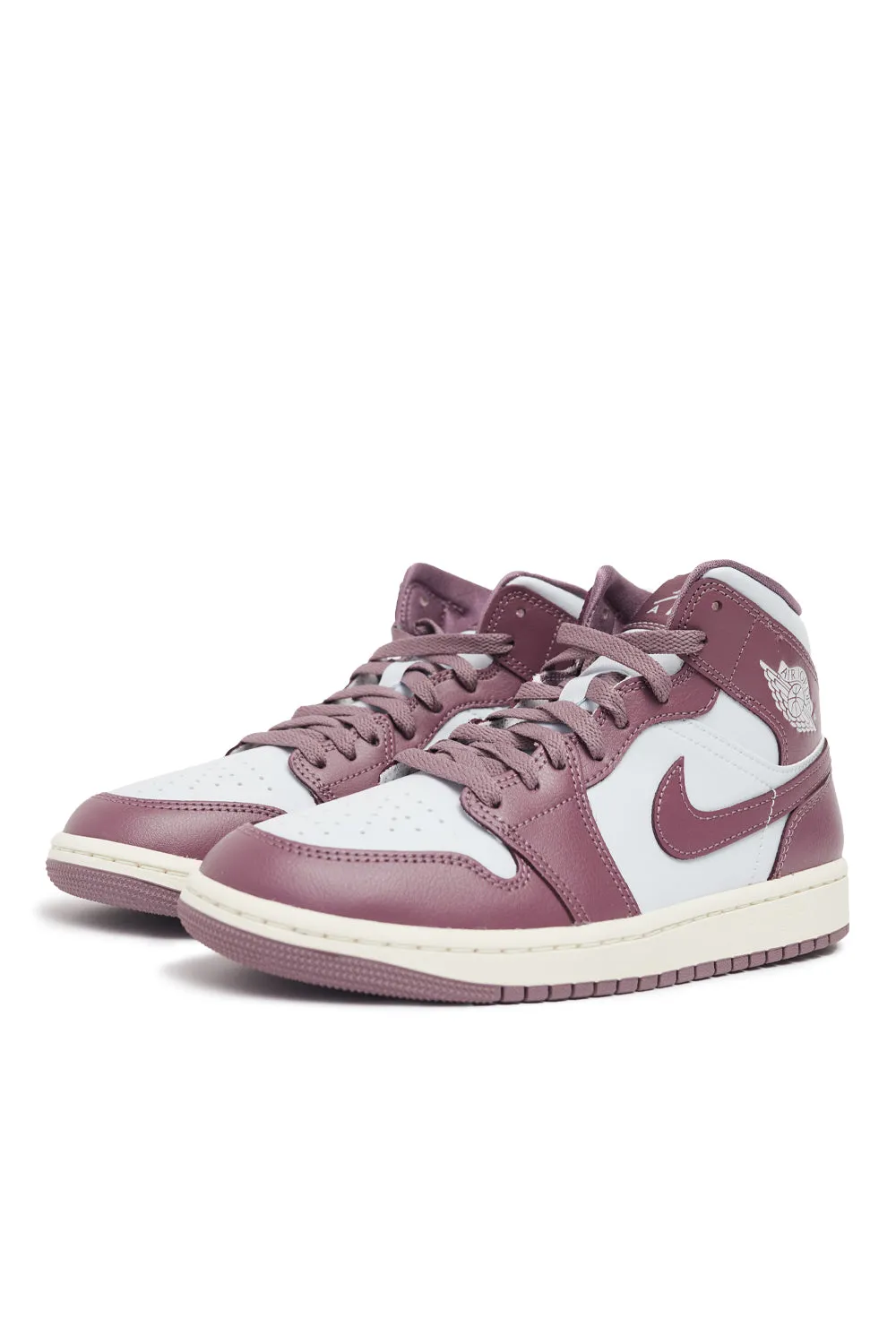 Air Jordan Womens 1 'Pure Platinum/Sky J Mauve'