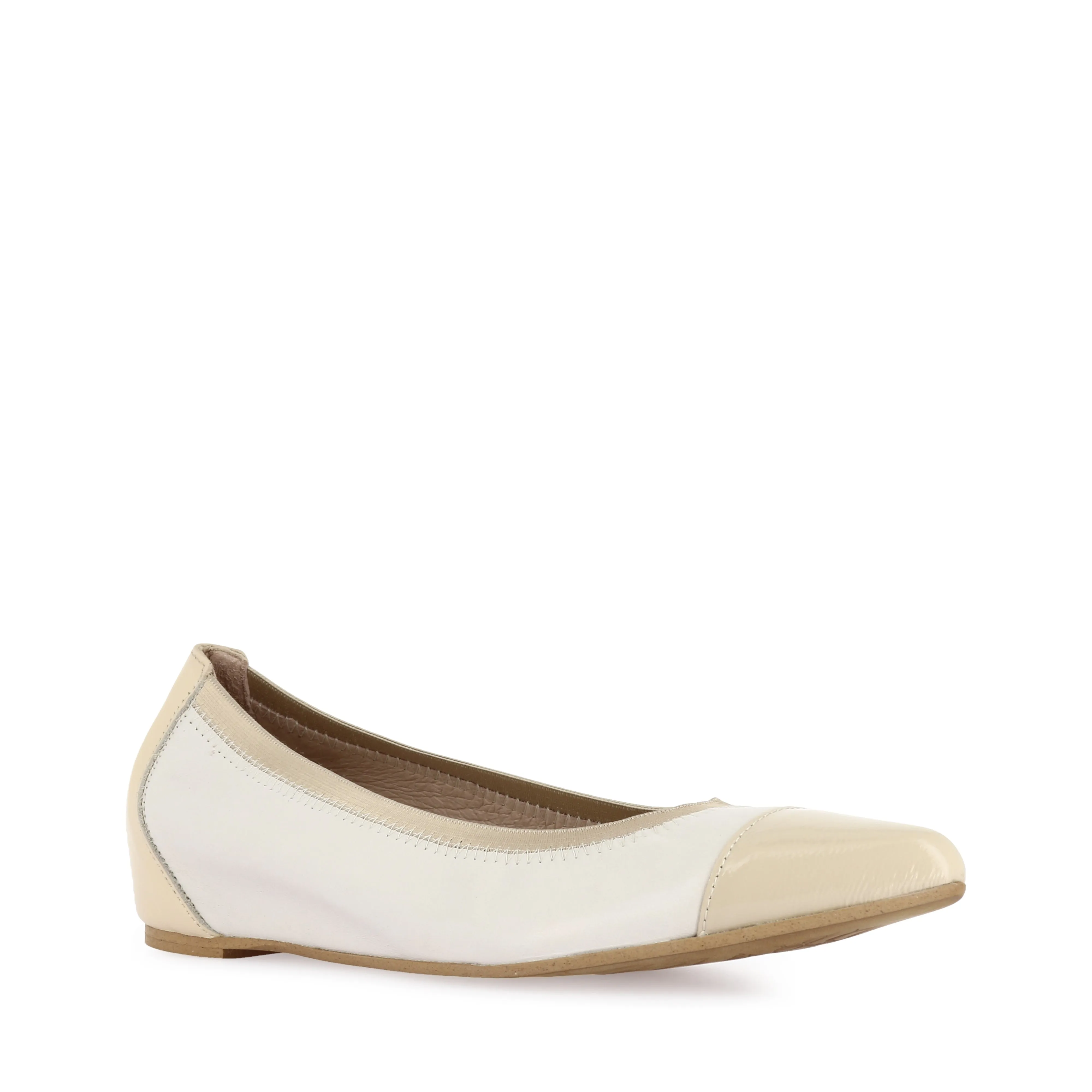 AISHA A-3803 - OFF WHITE/NATURAL LEATHER MULTI