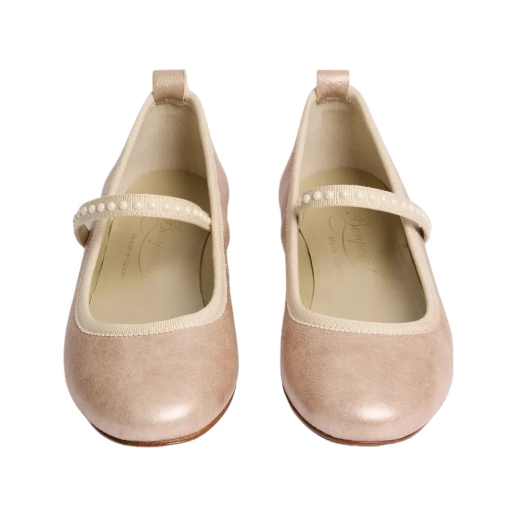 Aisha Leather Ballerinas