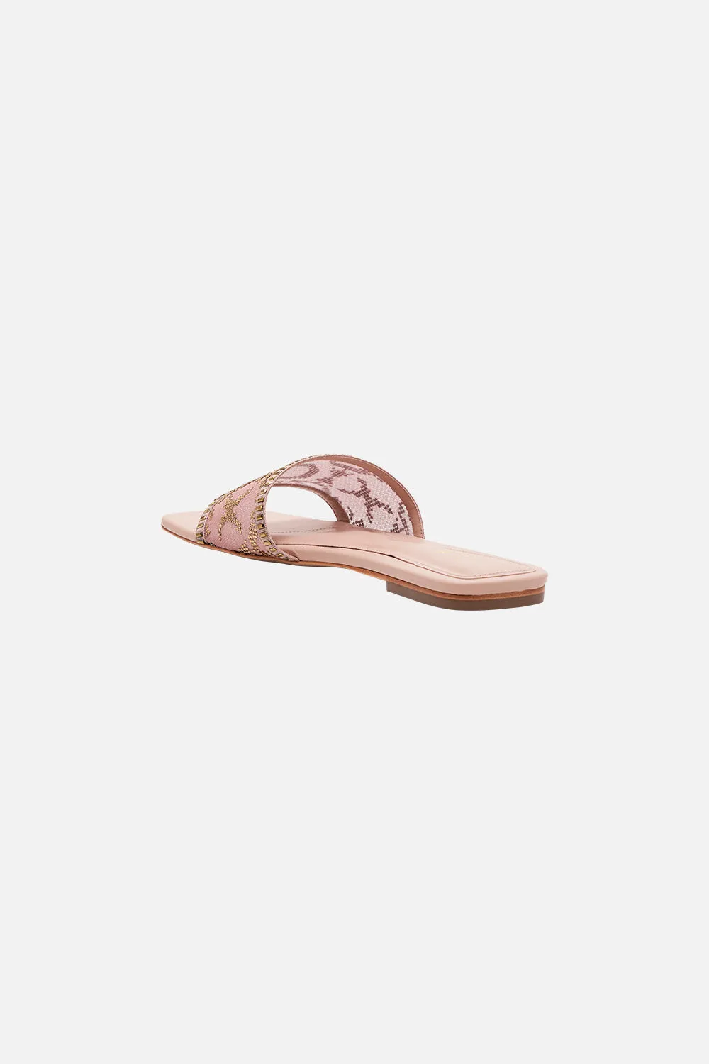 ALORA FLAT MULE SOLID NUDE