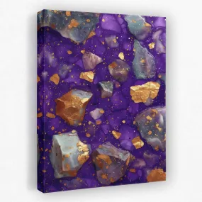 Amethyst Gold Flakes