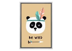 Be Wild | Boho Kids Print | Canvas Wall Art Print