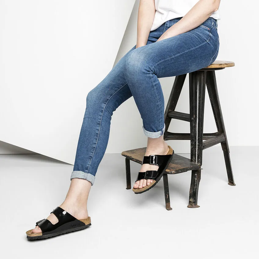 BIRKENSTOCK ARIZONA 1005291 BF PATENT BLACK