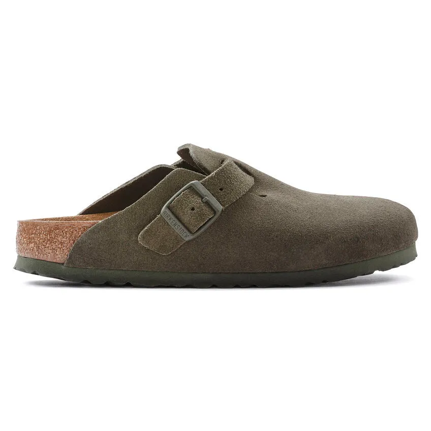 Birkenstock Boston VL Clog in Thyme Green - Comfortable Premium Footwear