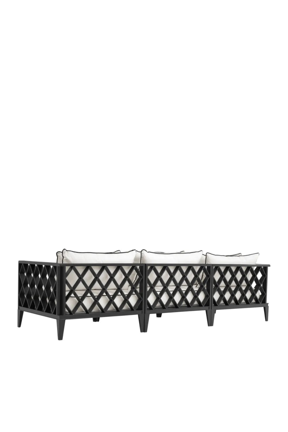 Black 3-Seater Outdoor Sunbrella Sofa | Eichholtz Ocean Club