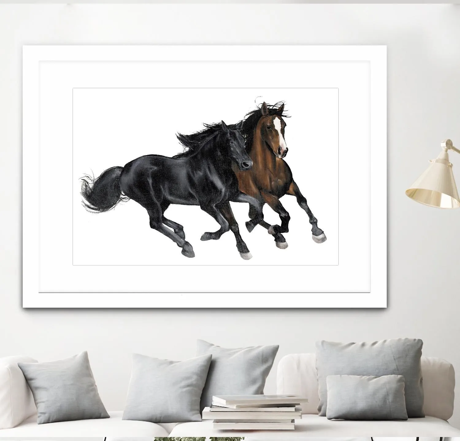 Black & Brown Horse