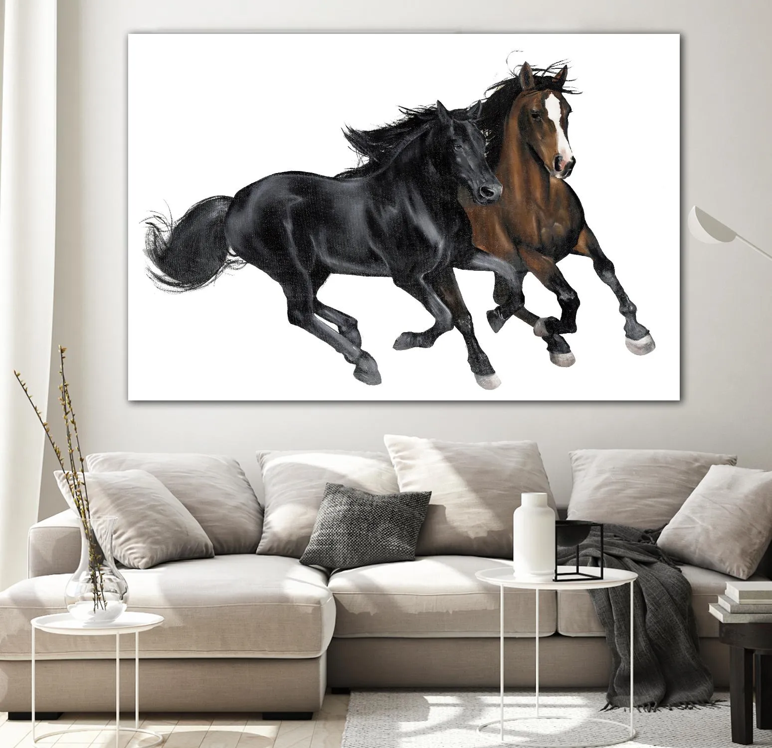 Black & Brown Horse