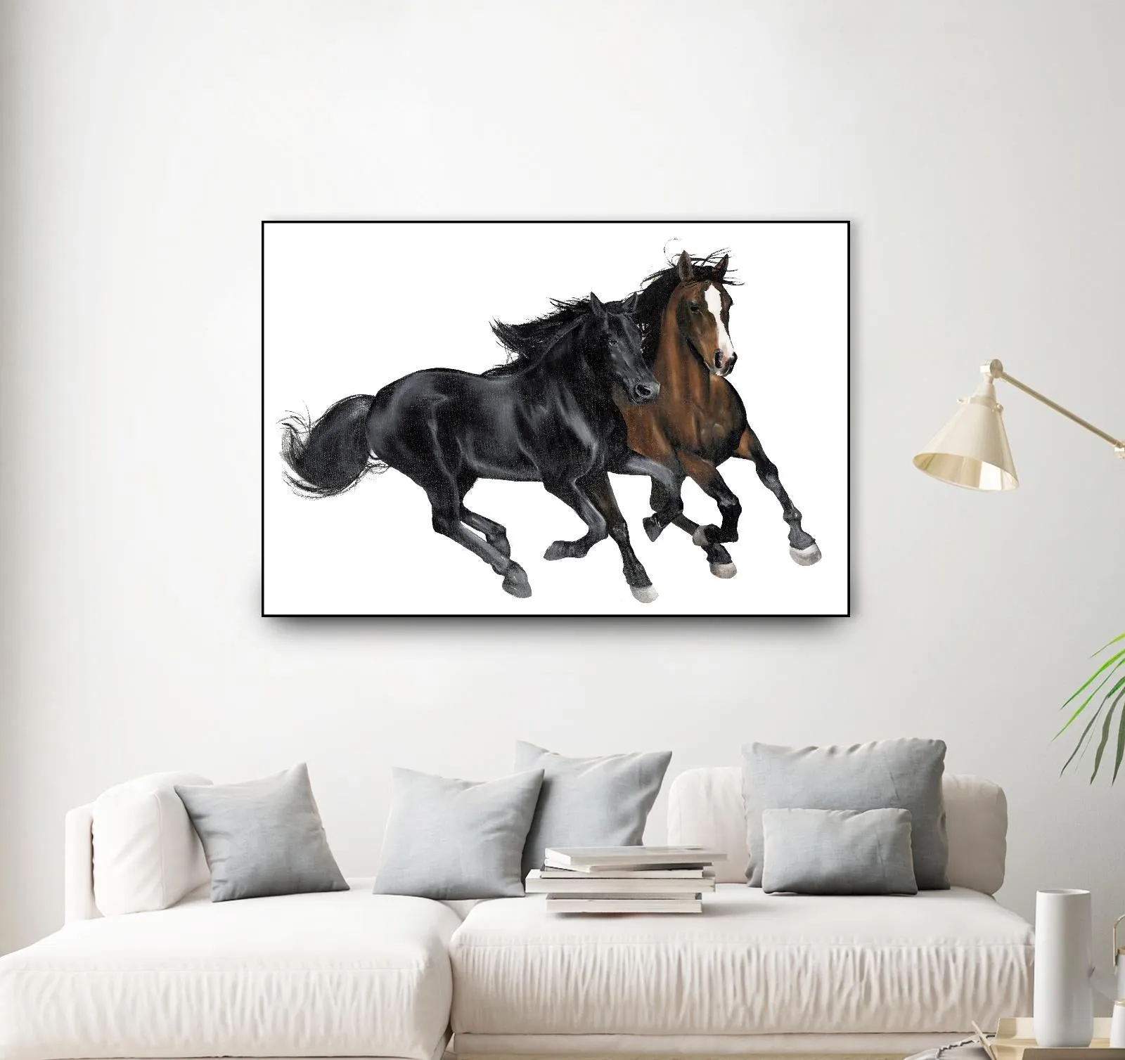 Black & Brown Horse