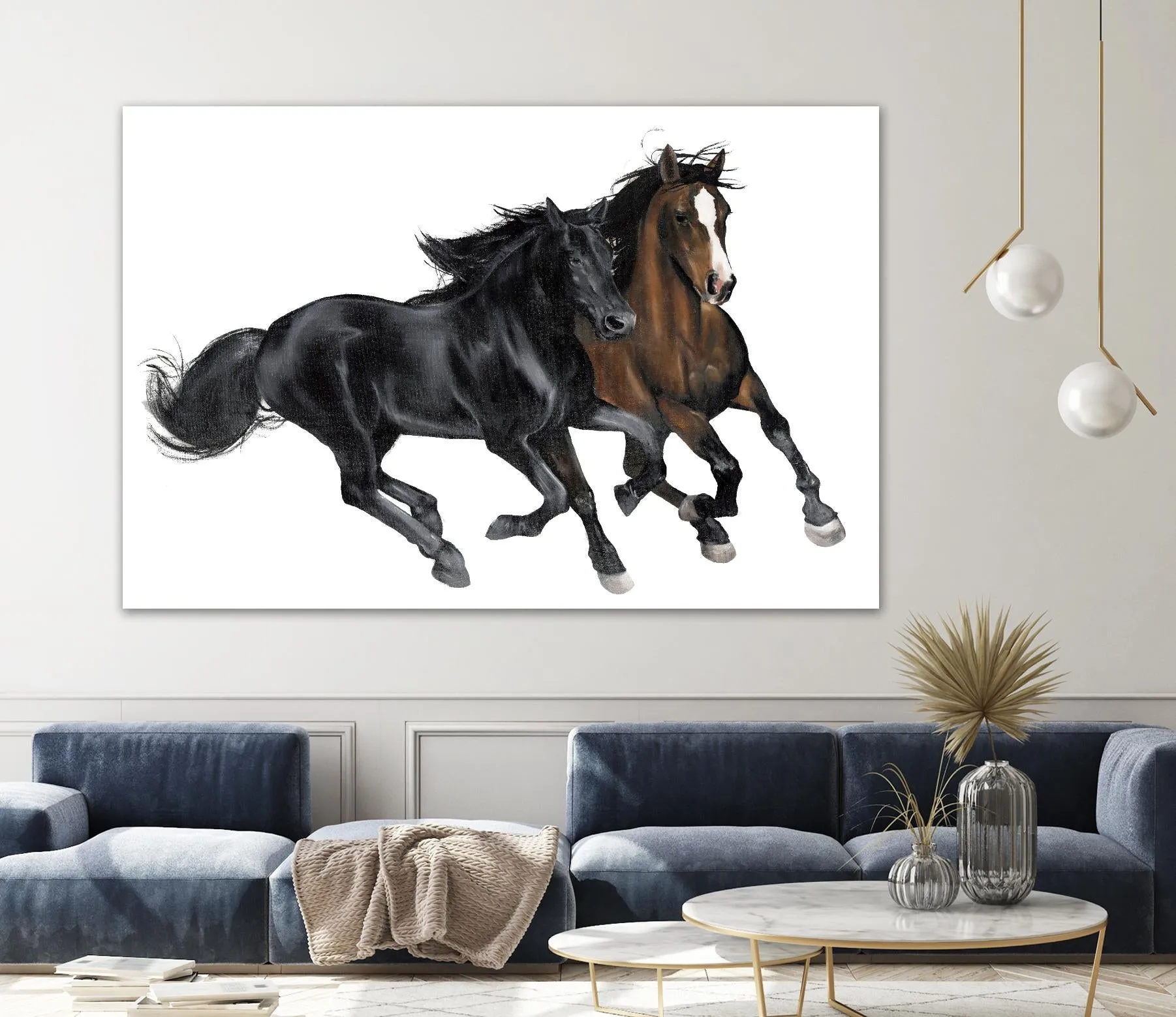 Black & Brown Horse