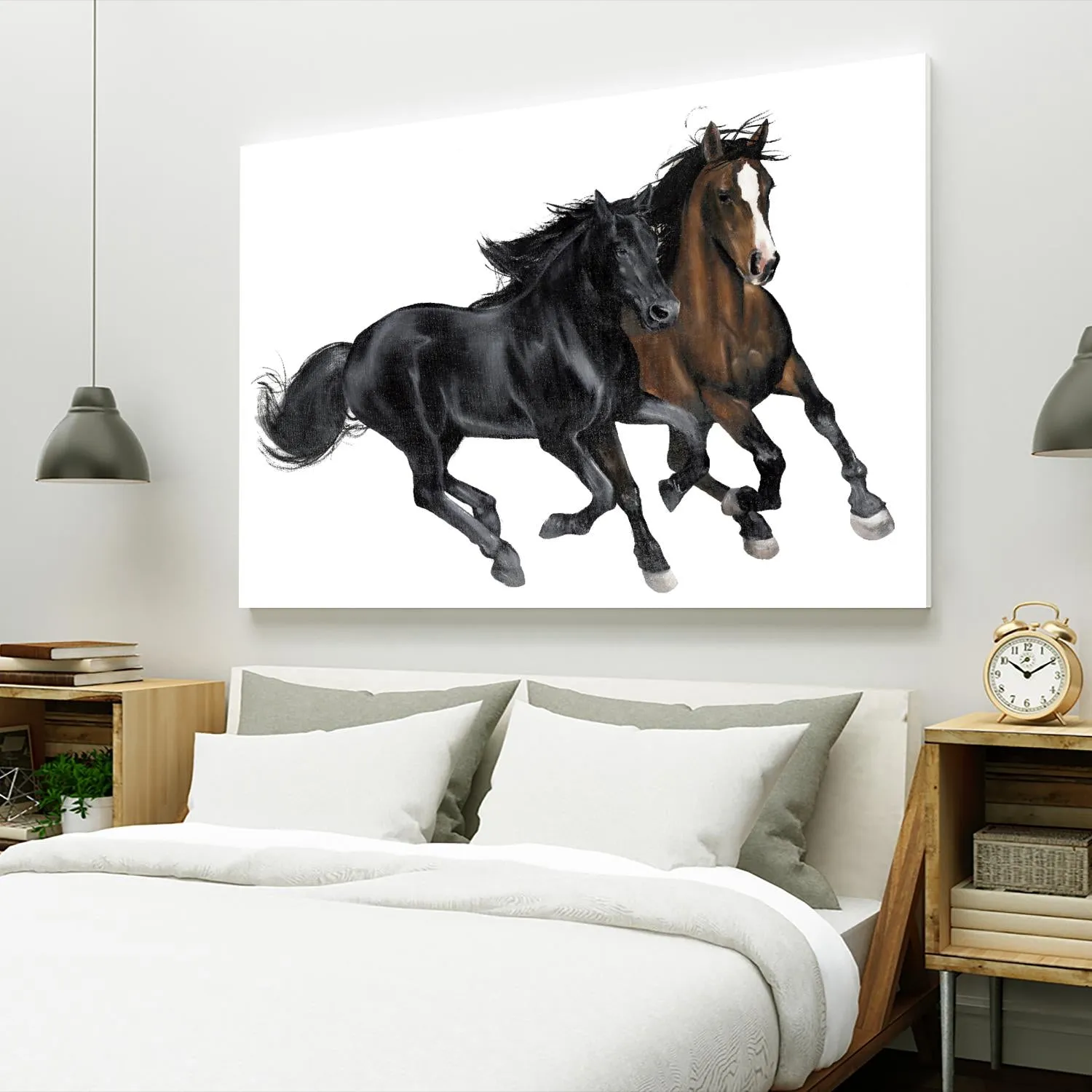 Black & Brown Horse