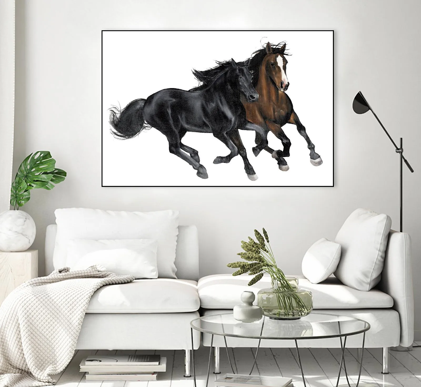 Black & Brown Horse