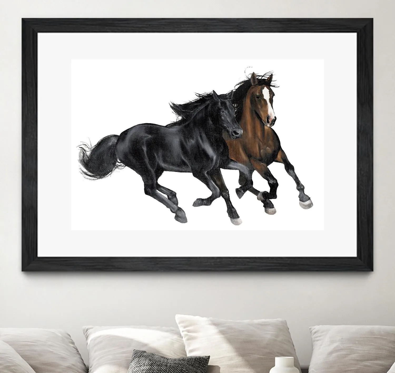 Black & Brown Horse