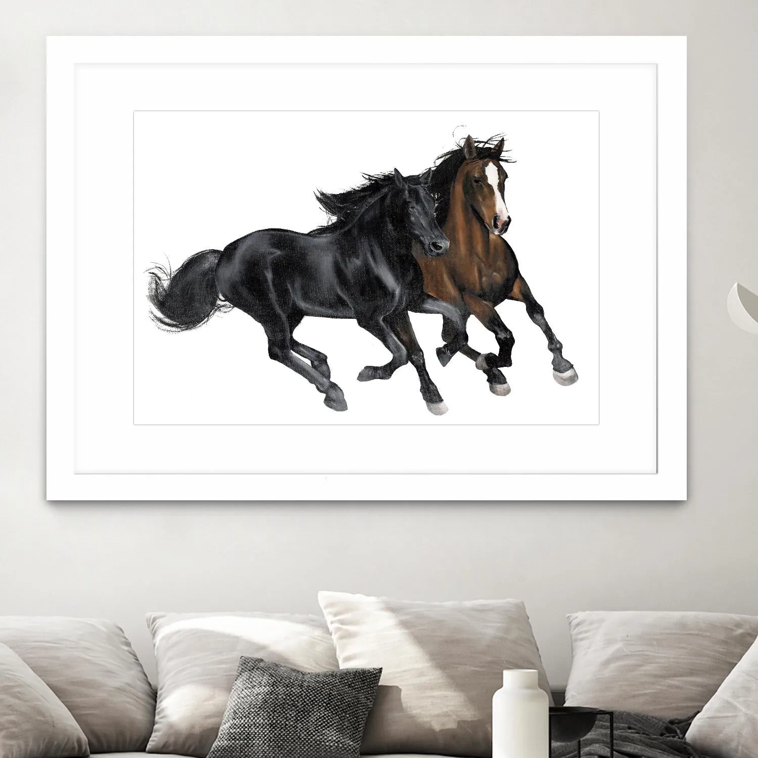 Black & Brown Horse