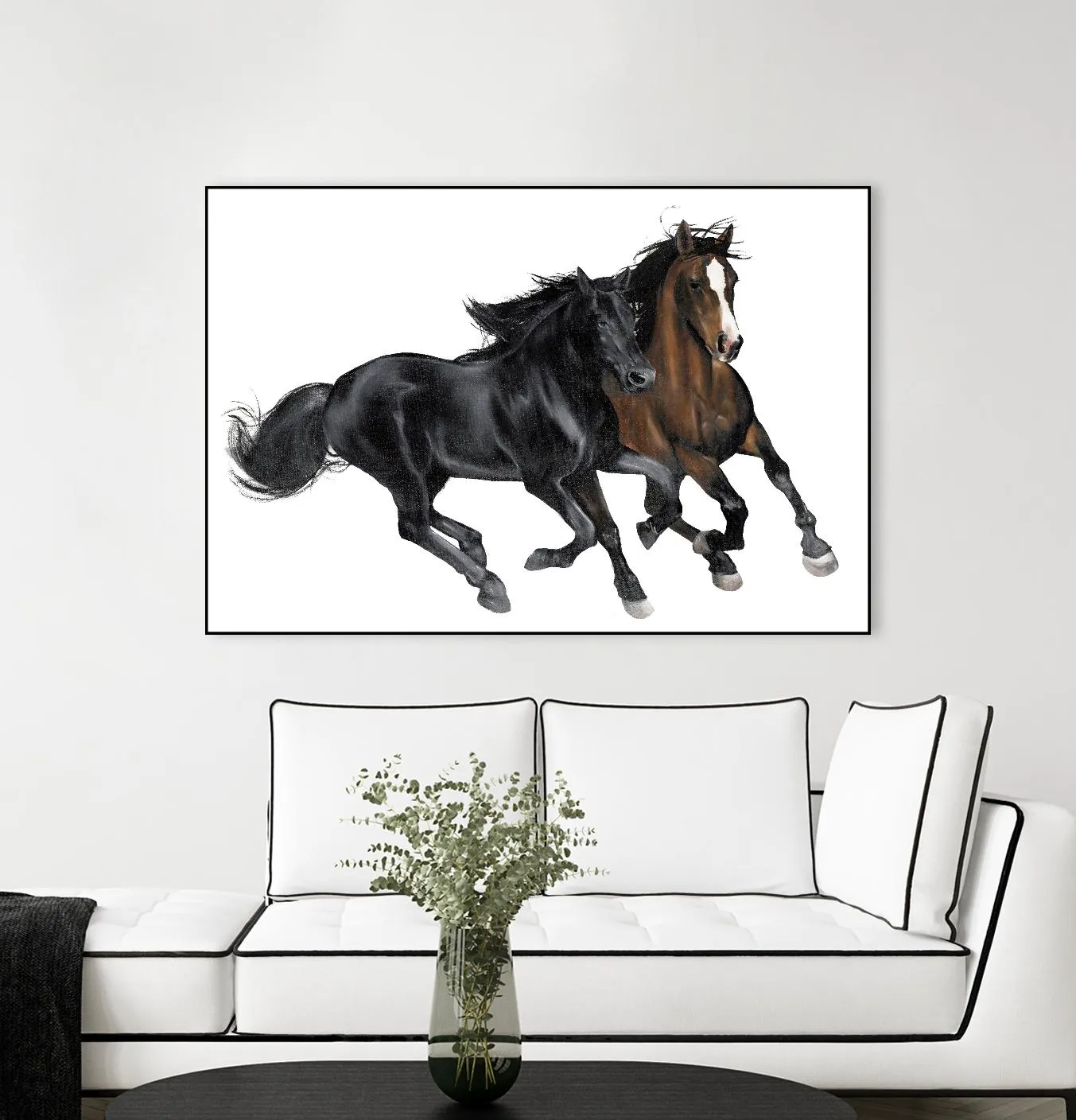 Black & Brown Horse