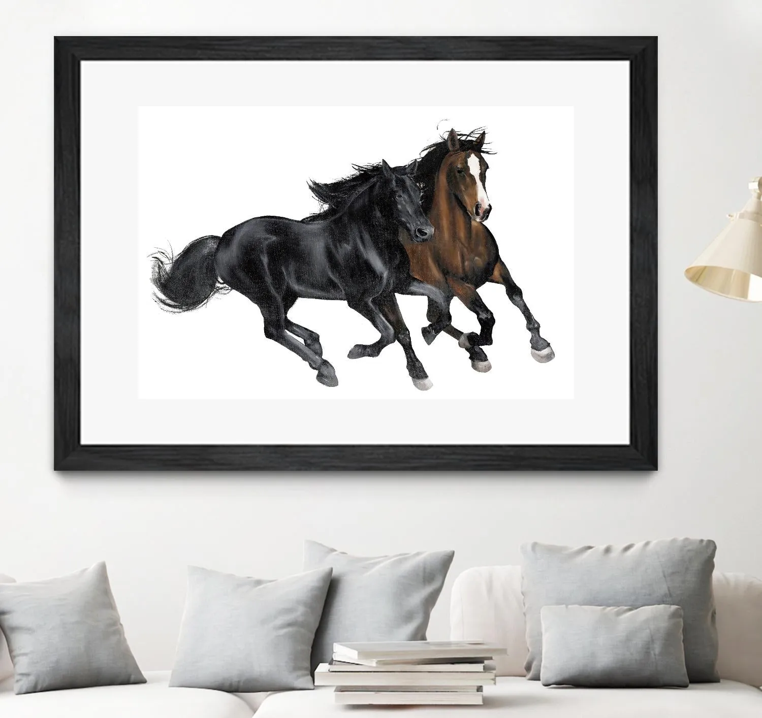 Black & Brown Horse