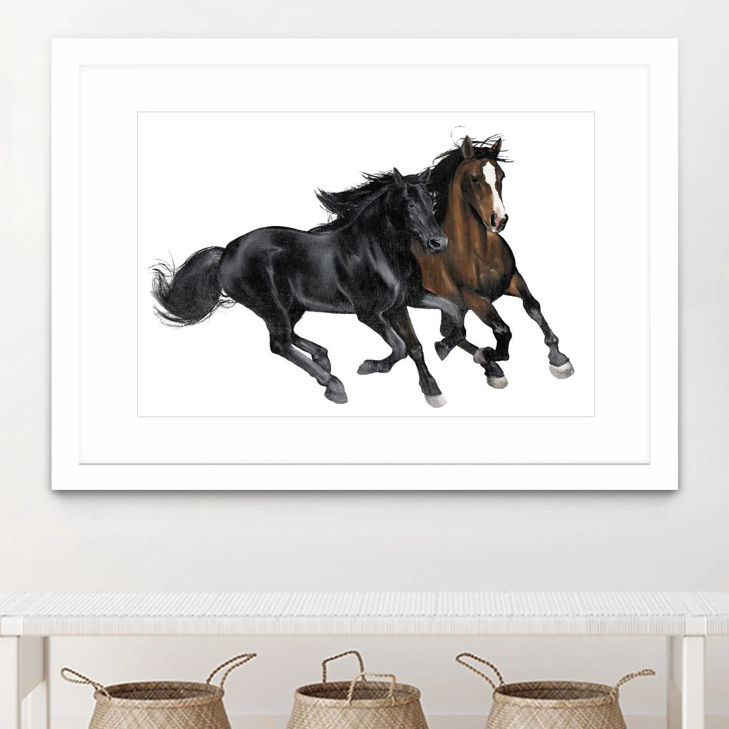 Black & Brown Horse