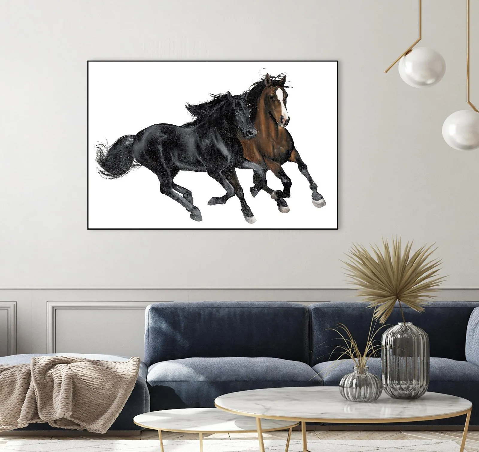 Black & Brown Horse