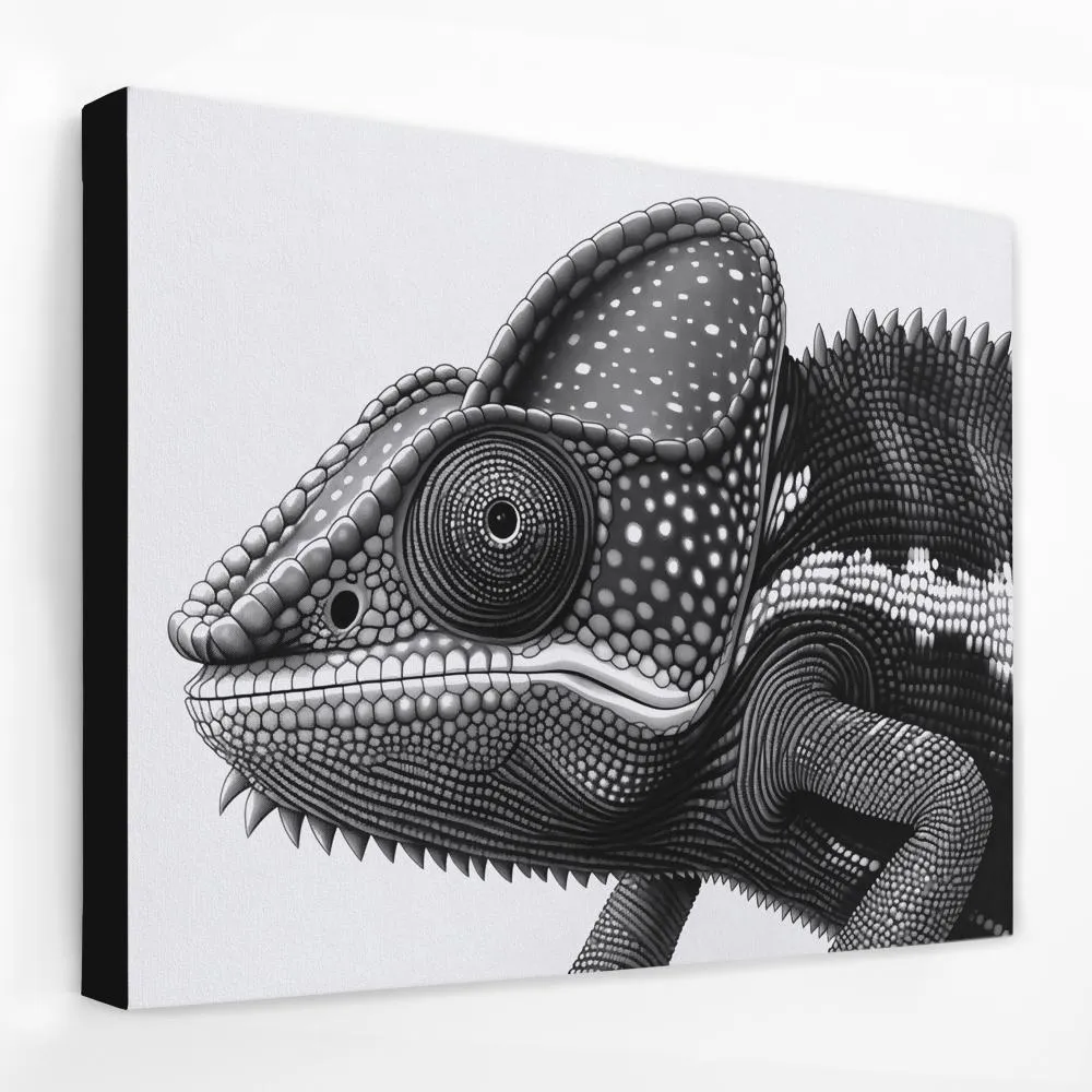 Black and White Chameleon