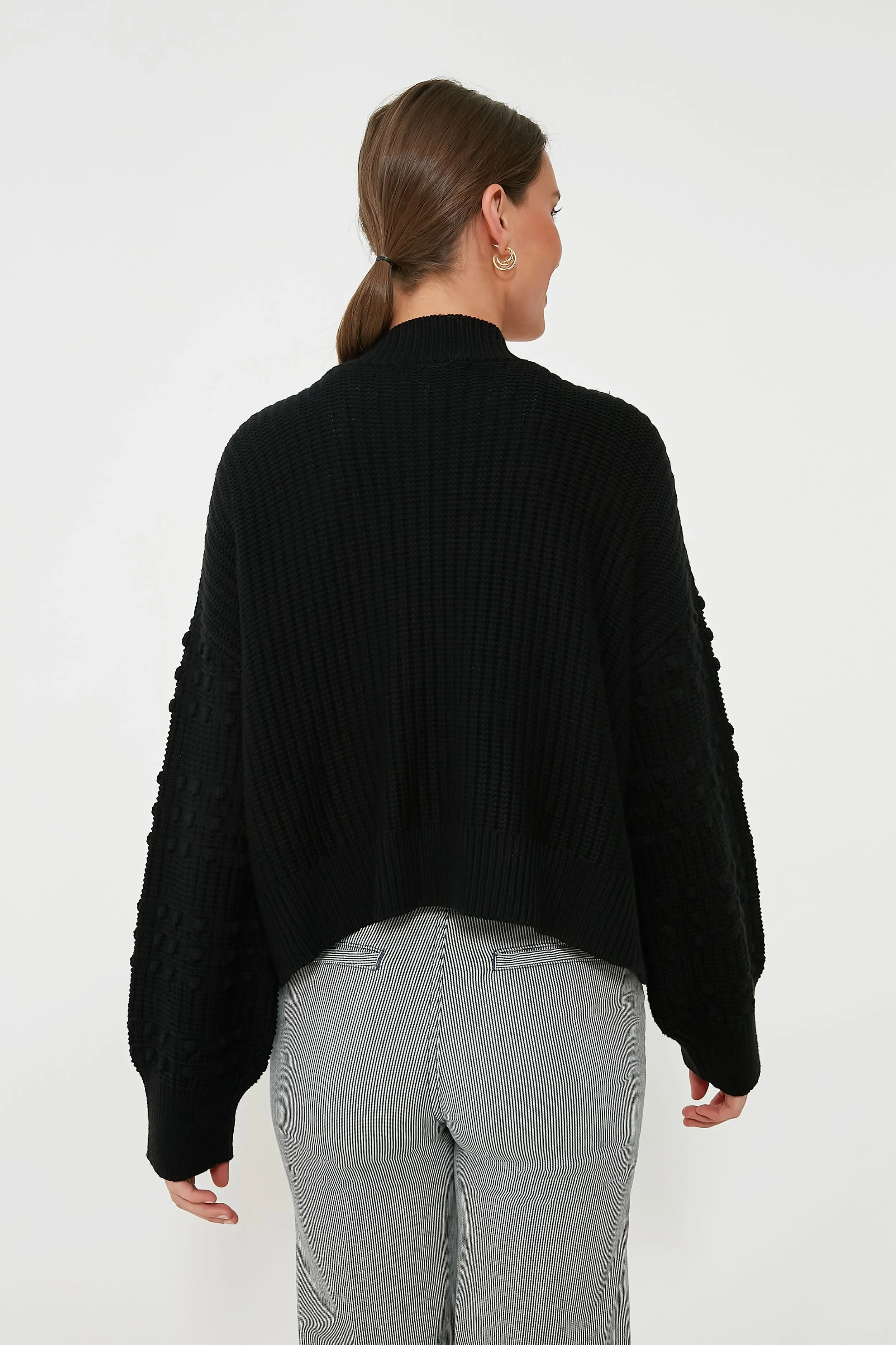 Black Bobble Cardigan