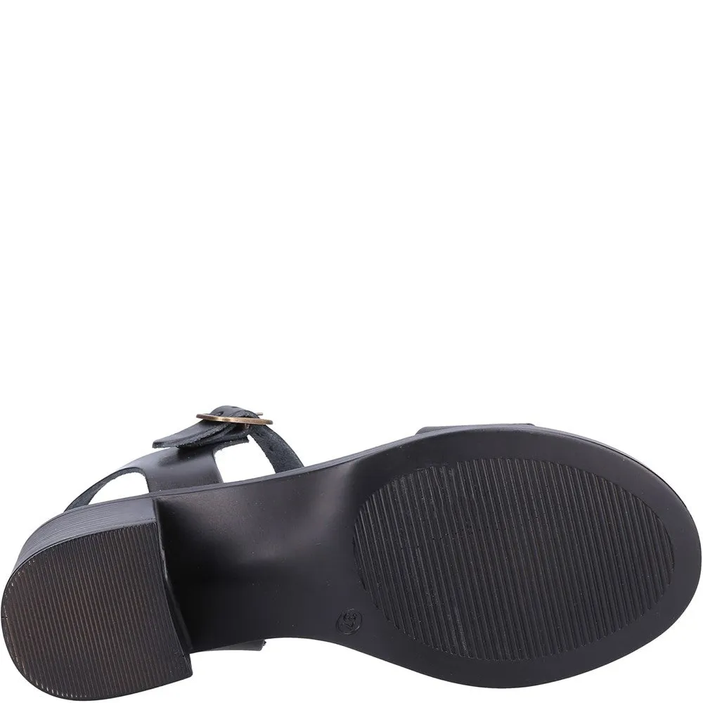 Black Gabby Sandals