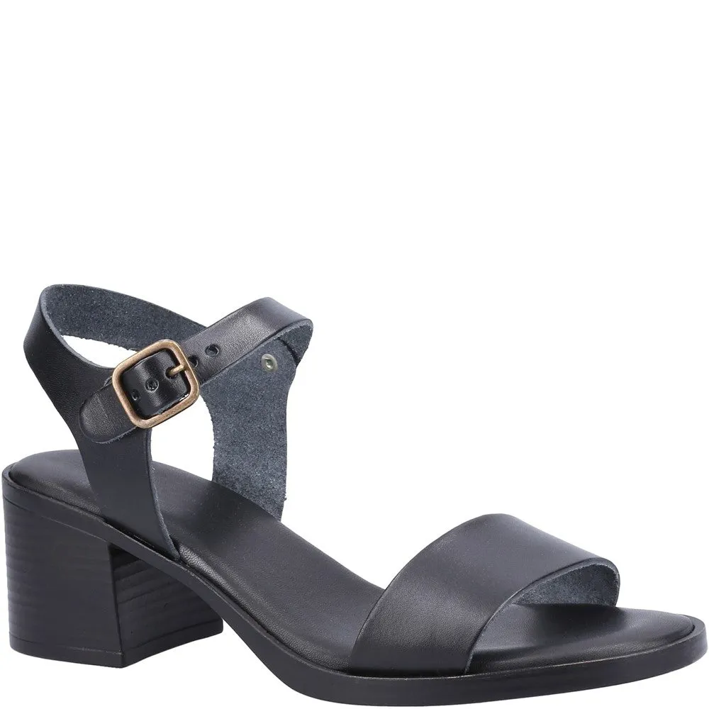 Black Gabby Sandals