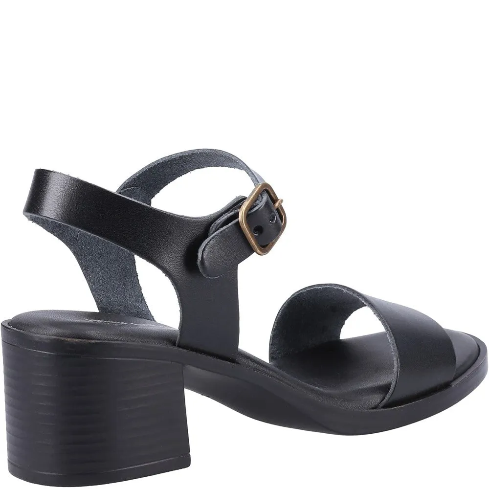 Black Gabby Sandals