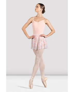 Bloch Floral Printed Pull-On Ballet Skirt - R0241 Womens - Posey Print