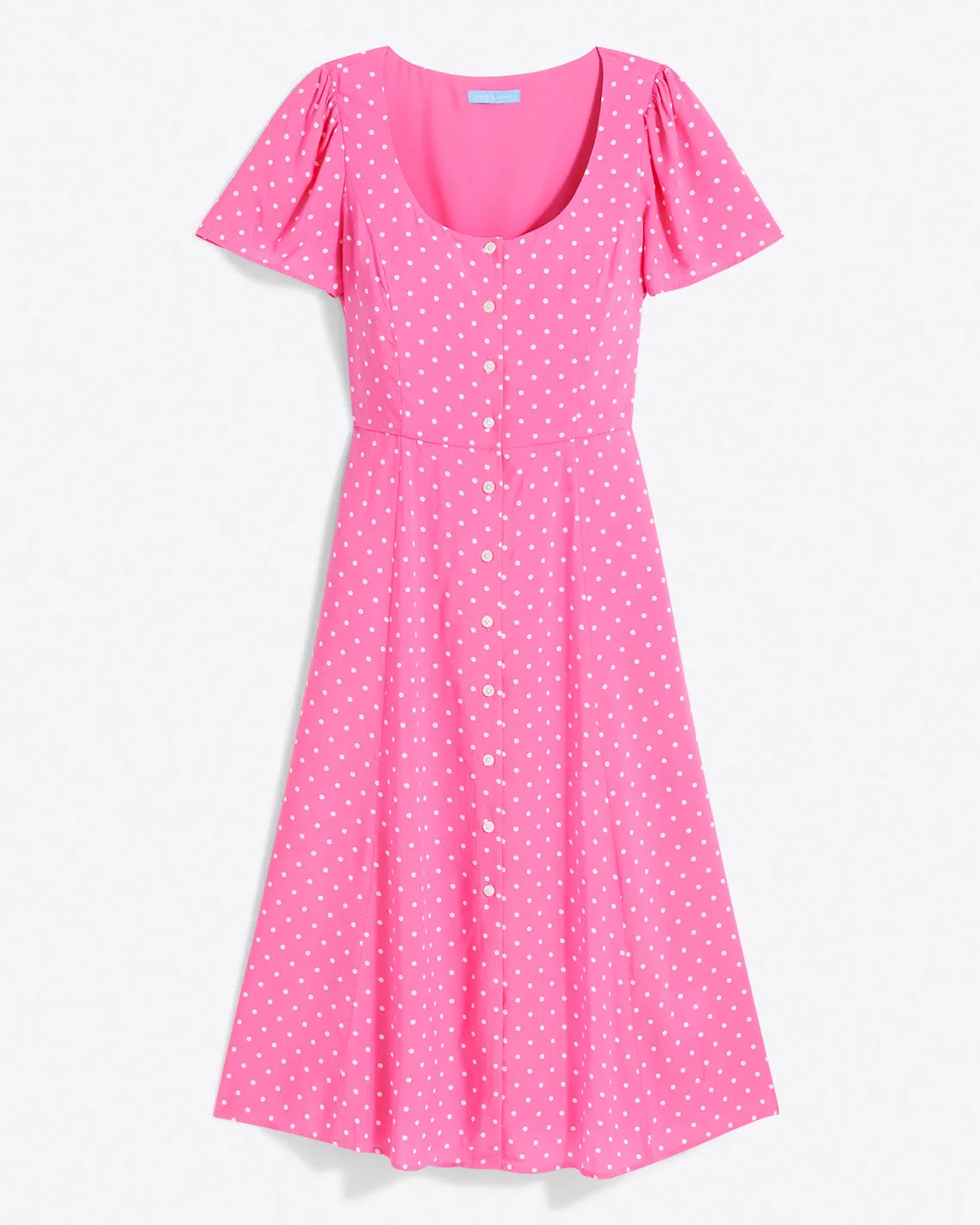 Bonnie Midi Dress in Polka Dots