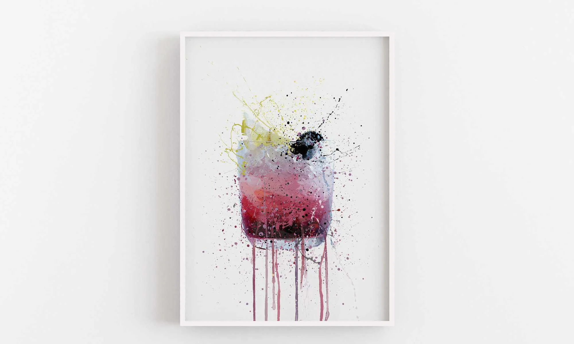 Bramble Cocktail Wall Art Print