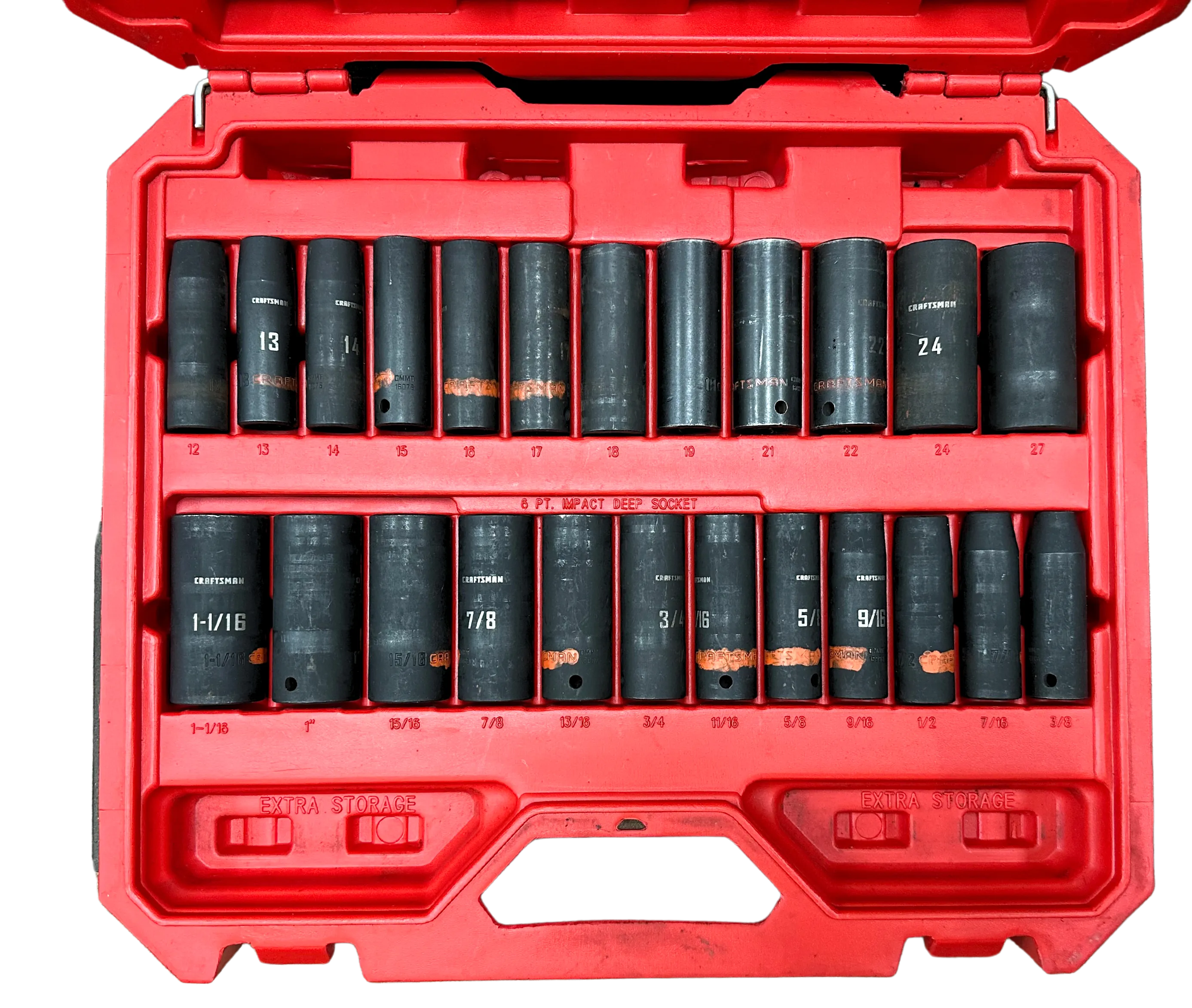 Craftsman CMMT16548 Impact Socket Set