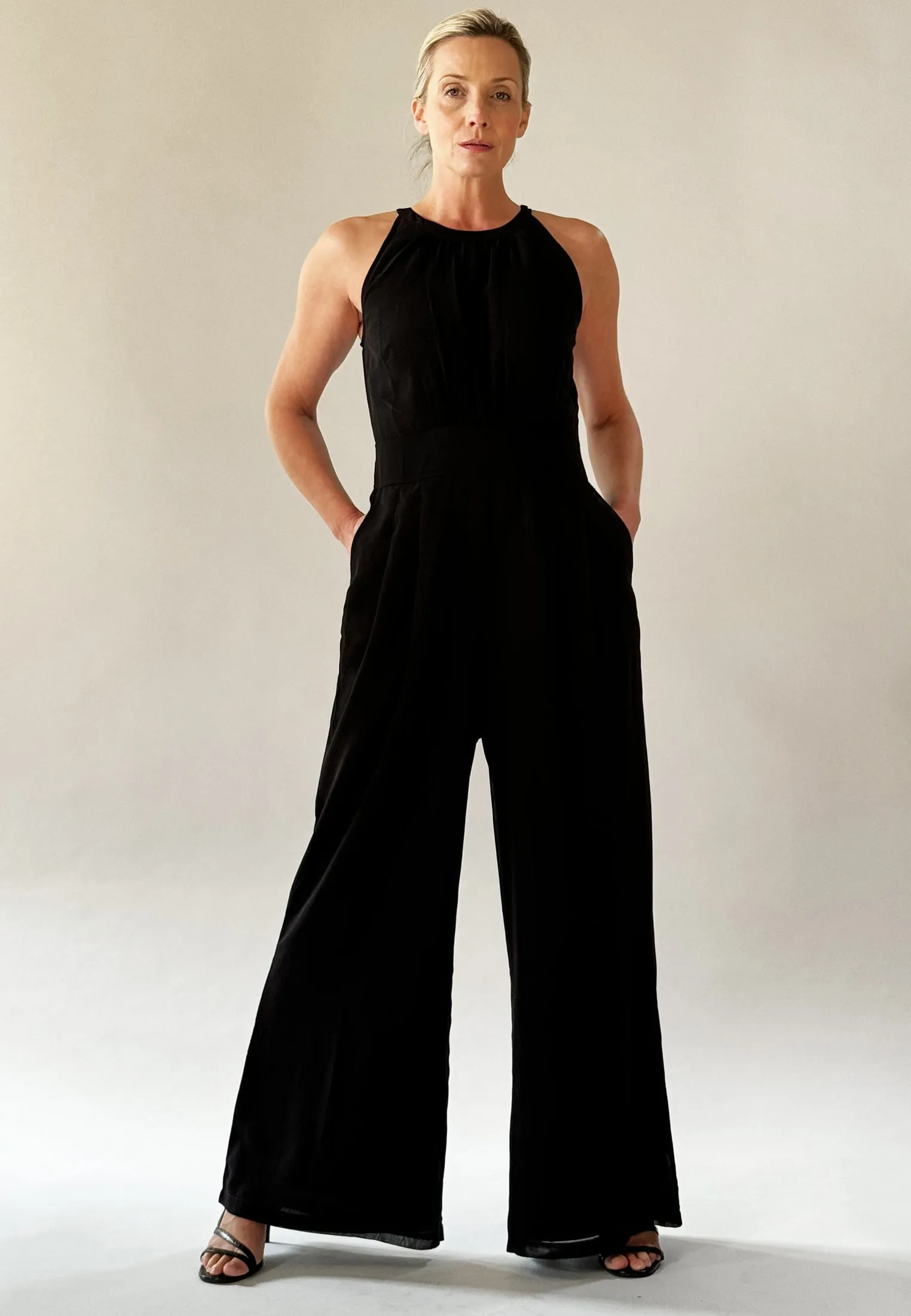 CREW JUMPSUIT BLACK