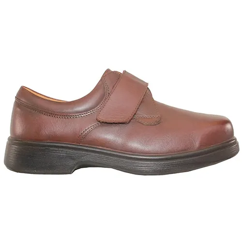 DBS - Wide Fitting Shoe - Reece - Brown