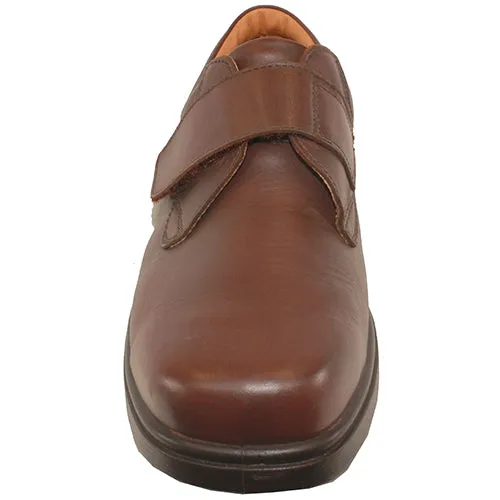 DBS - Wide Fitting Shoe - Reece - Brown