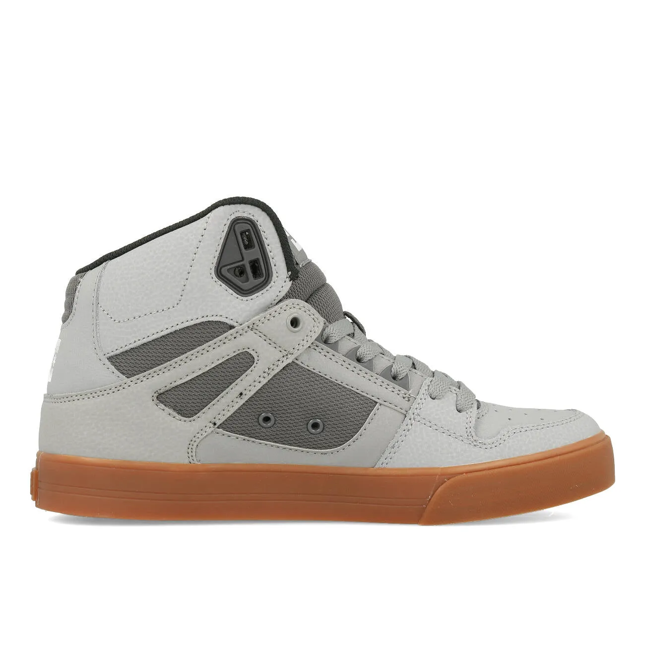 DC Pure High Top WC Herren Grey White Grey