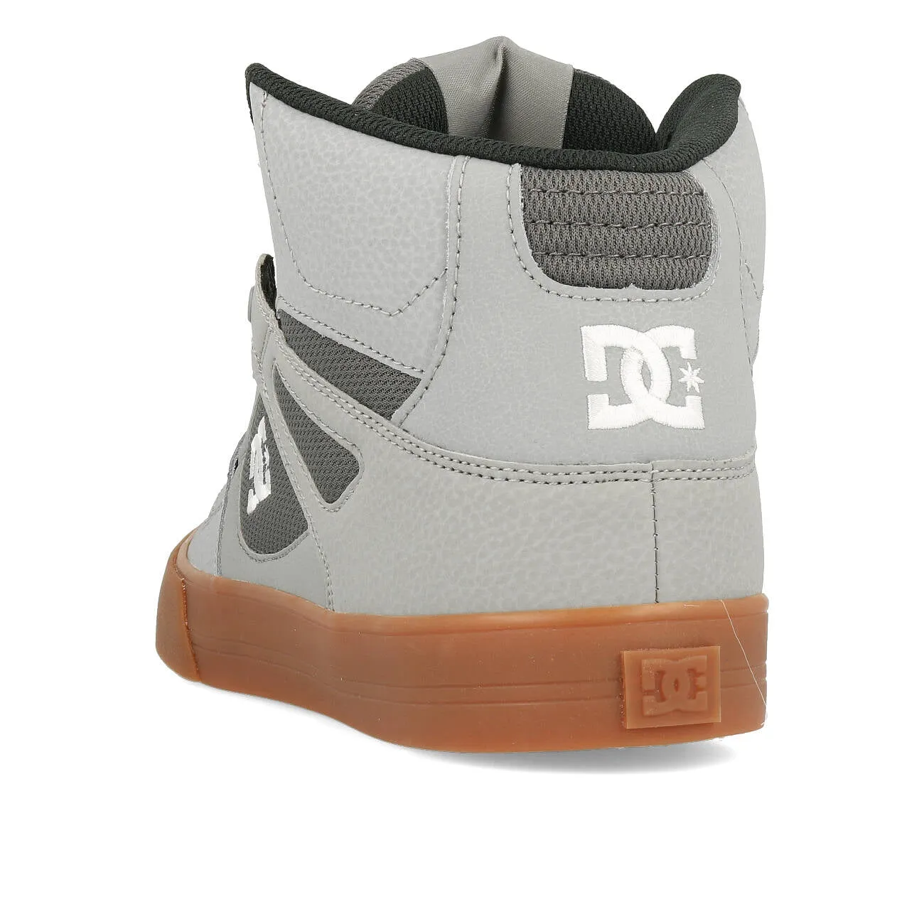 DC Pure High Top WC Herren Grey White Grey