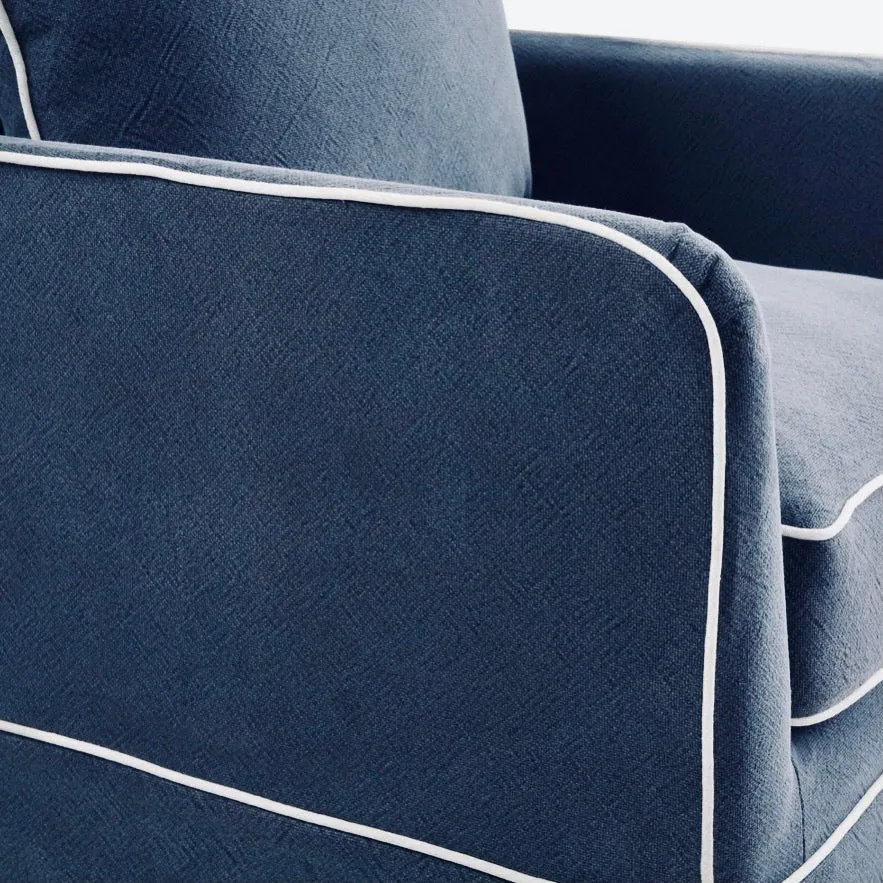 East Hampton Navy Armchair