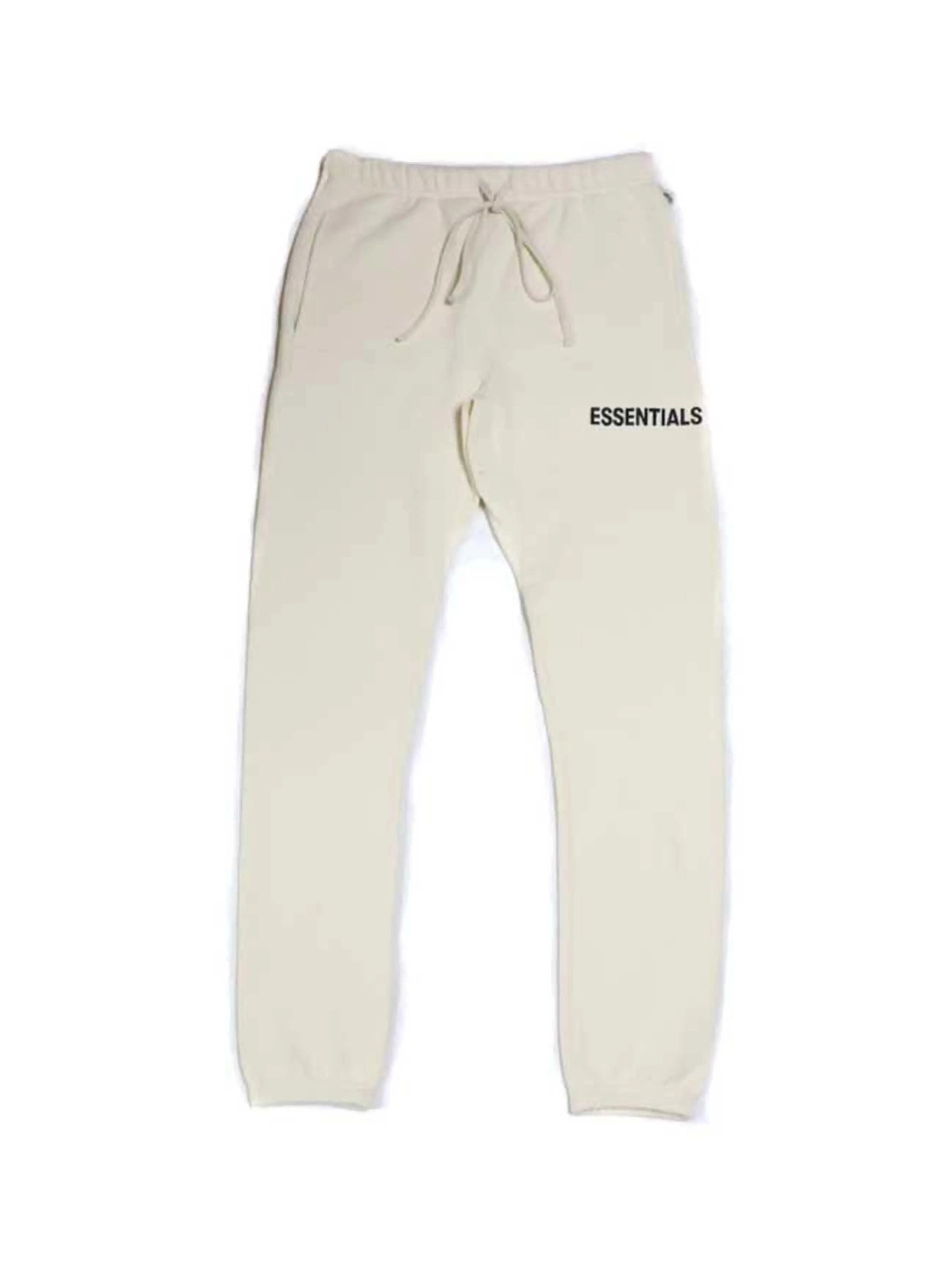 Fear Of God Essentials Graphic Sweatpants Cream