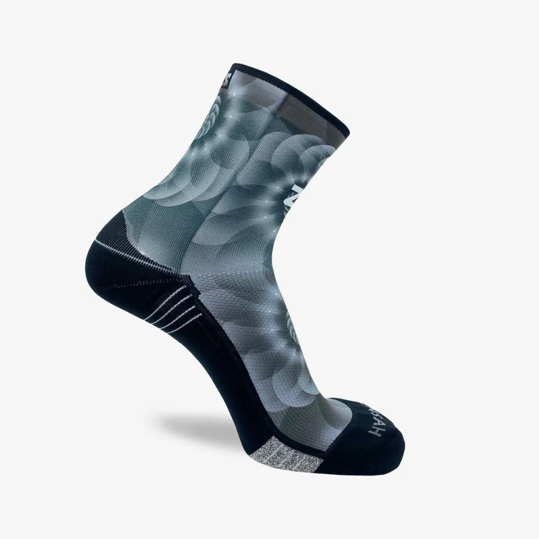 Fibonacci Spiral Socks (Mini-Crew)