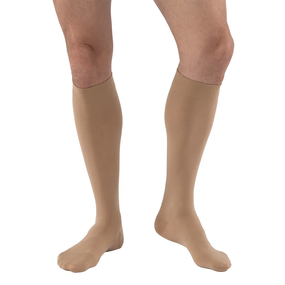 Jobst Relief Closed Toe Knee Highs w/ Silicone Band - 20-30 mmHg