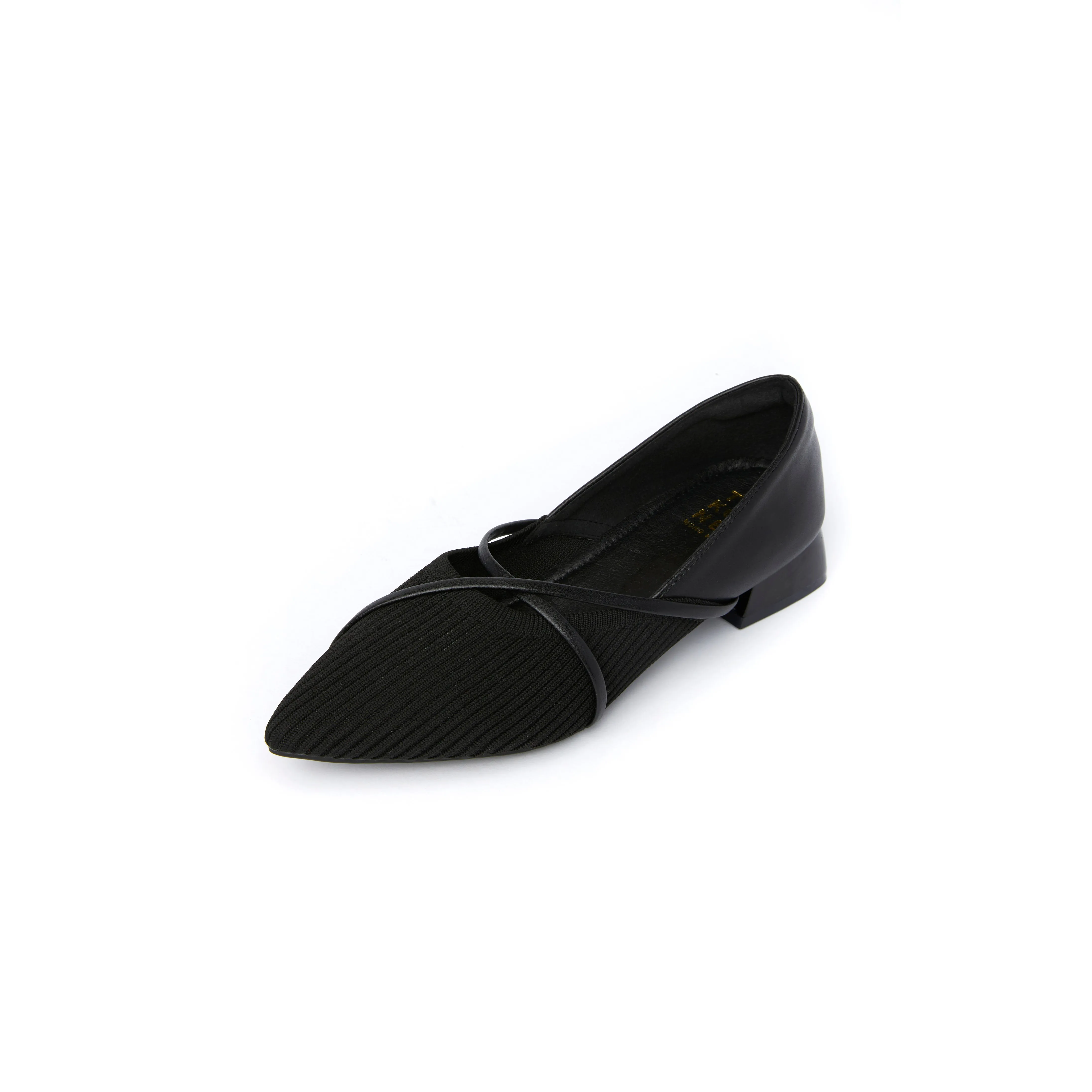 Kross Knit Flats - Black ( BLK )