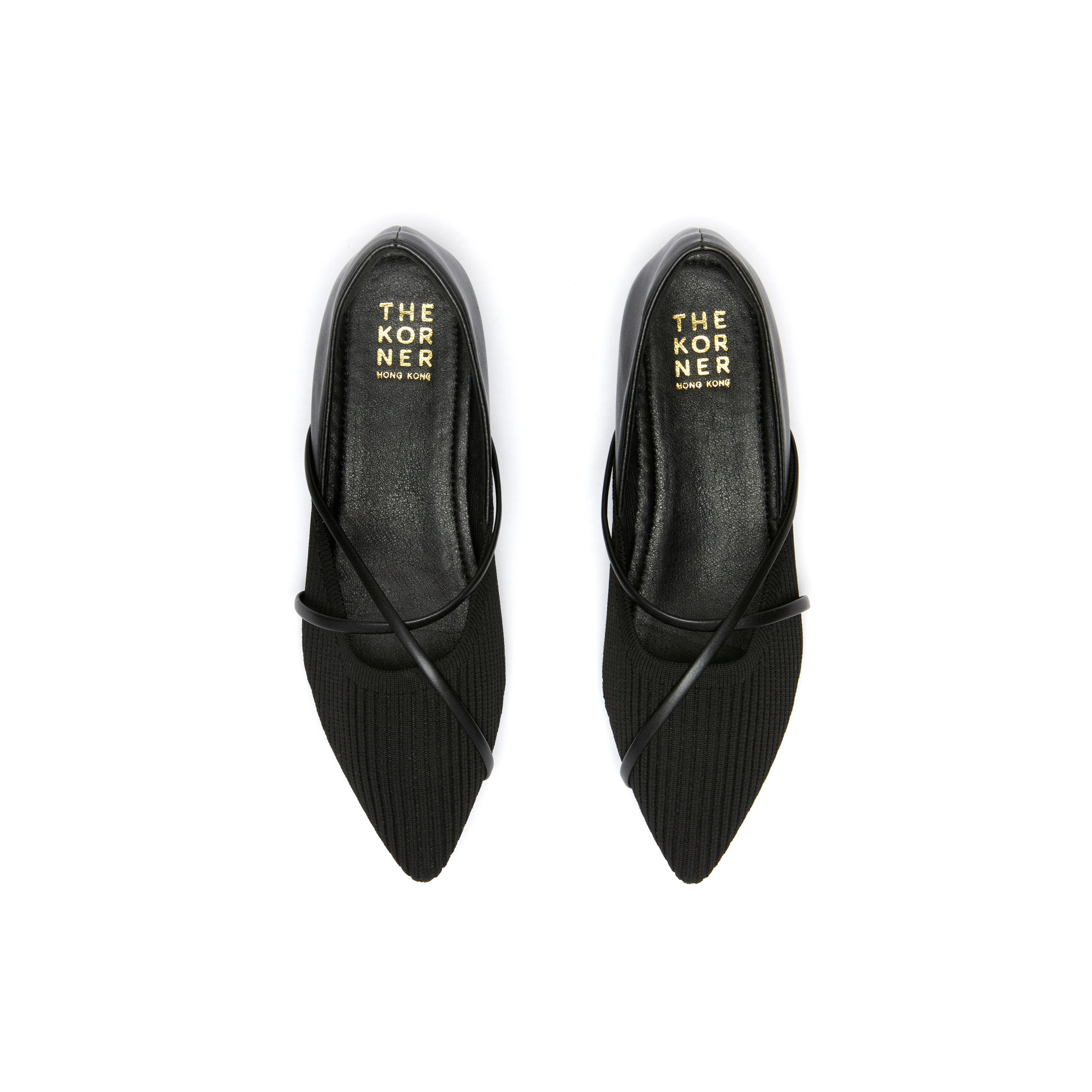 Kross Knit Flats - Black ( BLK )