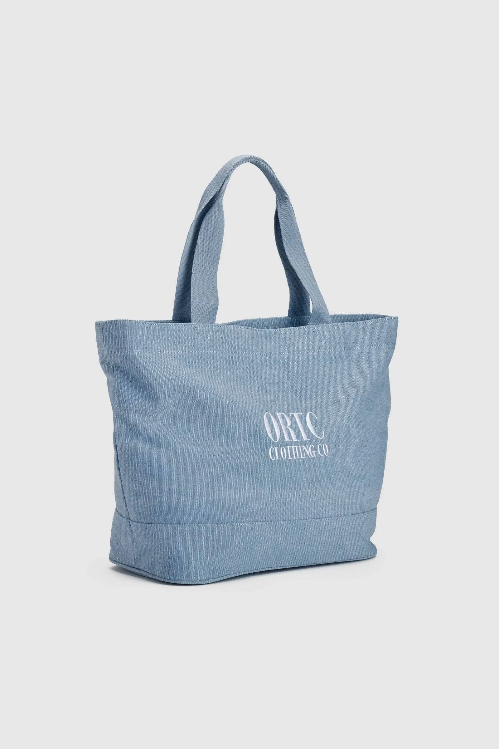 Logo Tote Pale Blue