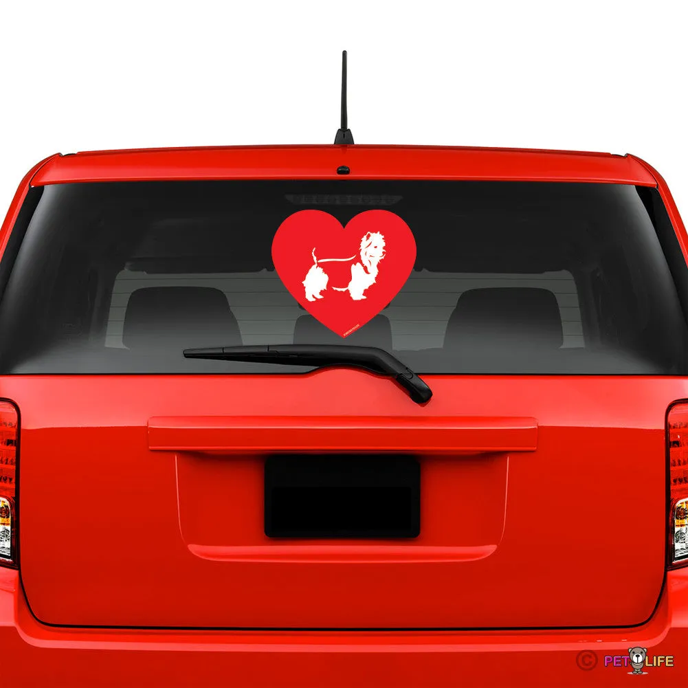 Love Australian Terrier Sticker